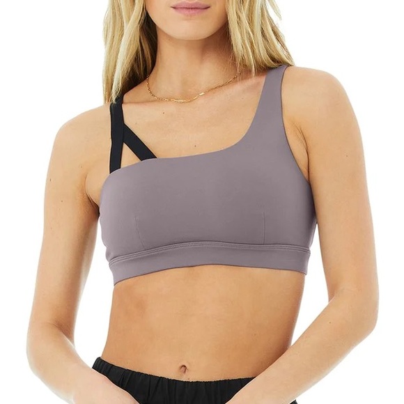 Alo Yoga purple dusk set 💜 Repose bra size S + airlift fitness legging size XS - Picture 7 of 7